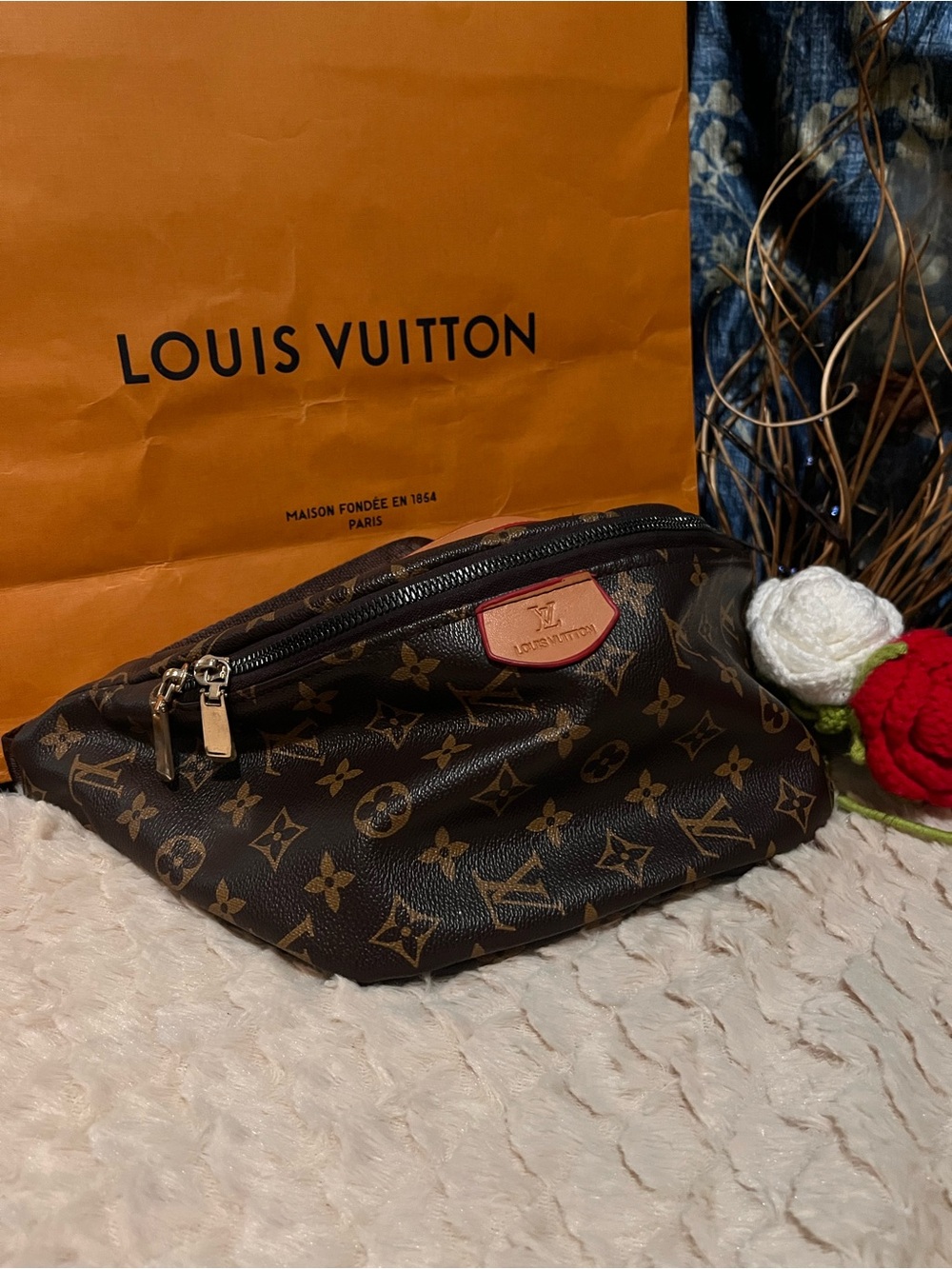nwt Canvas Belt Bag